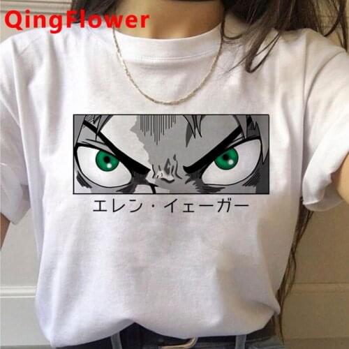 Final Season Attack on Titan Titans Attack Shingeki No Kyojin women casual harajuku kawaii grunge ulzzang t shirt plus size