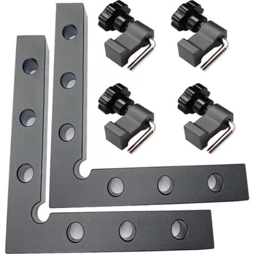 Right Angle Adjustable Fixed Clamp Wood Panel Right Angle Positioning