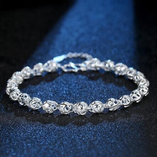 Silver Bracelets Puberhiphop China