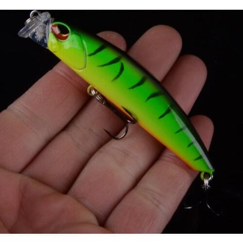1pcs Fishing lure Bait Minnow 85cm 9g Jerkbait Deep Swim Wobblers Crankbait swimbait pesca fishing bait carp fishing tackle