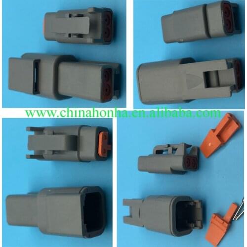 10/20/50/100 pcs Deutsch DTM 2 Pin DTM06-2S ATM06-2S DTM04-2P ATM04-2P Waterproof Electrical Connector Air Temperature Sensor