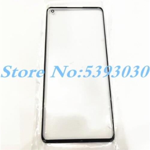 10Pcs/Lot Top Quality 6.5" For Oppo Reno 3 Pro/ Reno 4 Pro Front Glass Touch Screen LCD Outer Panel Lens Repair