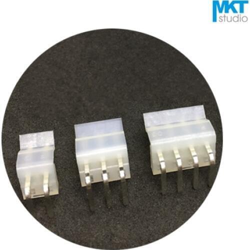 100Pcs CH Series 3.96mm Pitch CH3.96 Right Angle Pin Male Box Header 2P 3P 4P