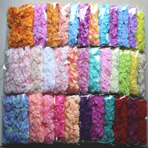 3000PCS Silk Rose Petals Wedding Birthday Celebration Decoration Confetti DIY Wedding Home Christmas Decor Flowers Rose Gift