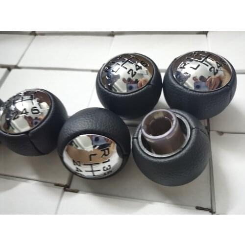 40pcs Suitable for marking Citroen 307 308 shift handball shift lever handball gear head leather wrapped 6th gear,5th gear