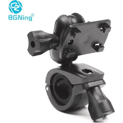 BGNing Extended O-shaped Motorcycle Rearview Mirror Bracket Mount Bike Clip Clamp for GoPro Hero 8 7 6 5 YI EKEN Sports Camera
