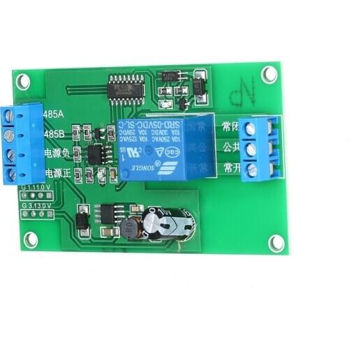 DC 7V~30V RS-485 Controller Relay Module 485 Serial Port Converter 485 Adapter Driver On/Off Board Single Chip