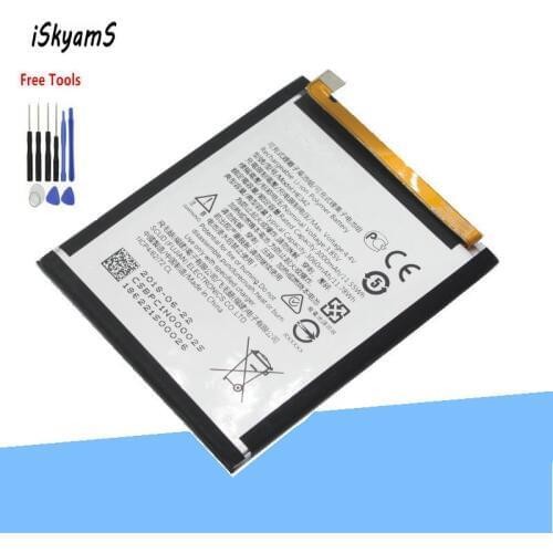 ISkyamS 1x 3000mAh HE342 replacement Battery For Nokia X6 2018 6.1 Plus TA 1099 X5 TA 1109 5.1 Plus Mobile phone +Tool