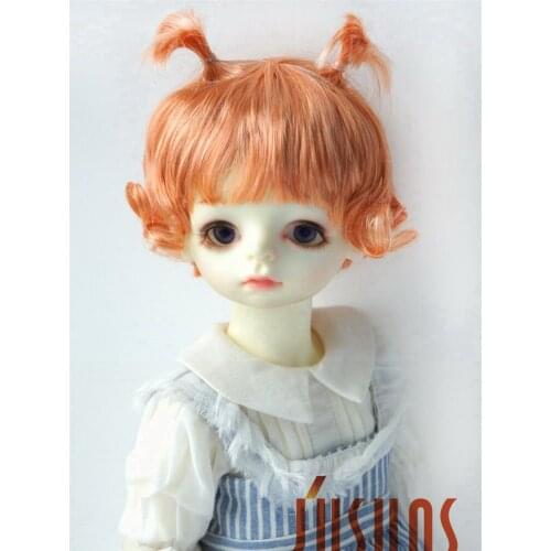 JD459B 1/6 1/4 1/3 Fashionable Short BJD Wigs for YOSD MSD SD Synthetic Mohair Wig in Size 6-7inch 7-8inch 8-9 inch doll hair