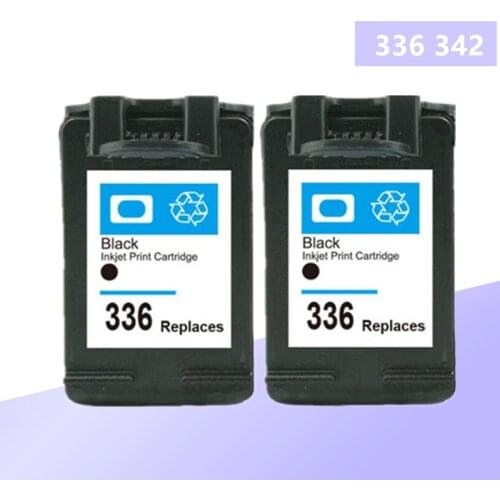Ink Cartridge 336 342 Replacement for hp336 for hp342 for hp Deskjet 5440 PSC1510 Photosmart 1500 C3100 C3180 D5420 6310 printer