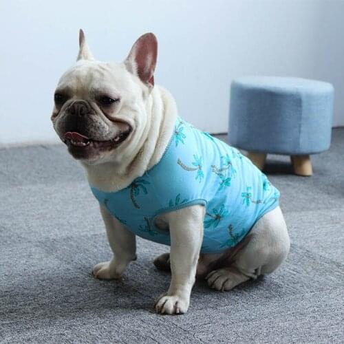 Summer Pet Dog Clothes Cotton Puppy Dog Costume Breathable Pet Vest Soft Pet Shirt Clothing For Small Medium Dogs Pug Ropa Perro