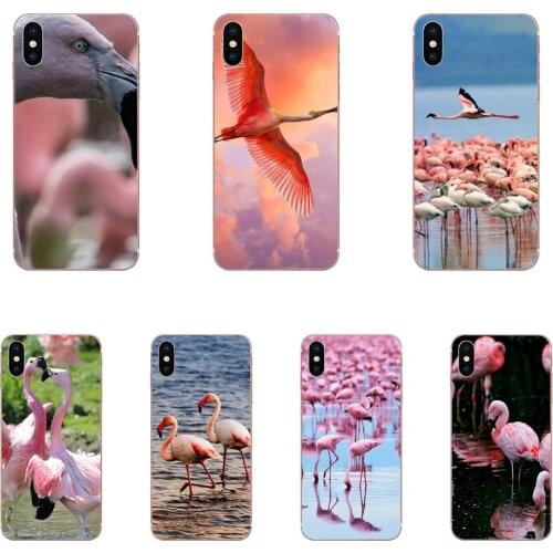 For Sony Xperia Z Z1 Z2 Z3 Z3+ Z4 Compact Z5 Plus M2 M4 XA XA1 XZ Premium Soft Print Phone Cover Case Beautiful Summer Flamingos