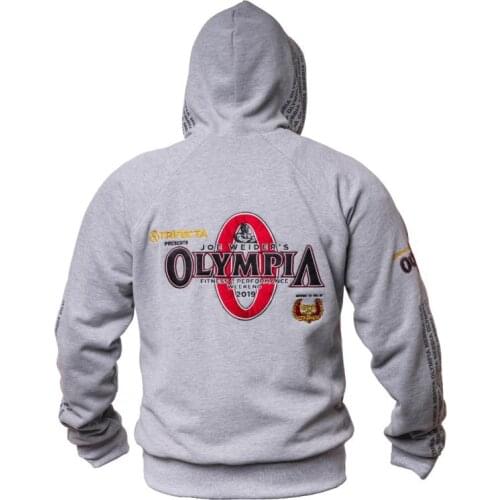 2020 new Orsay sweatshirt Olympia fitness jacket sportswear cotton printed bodybuilding hooded zipper shirt