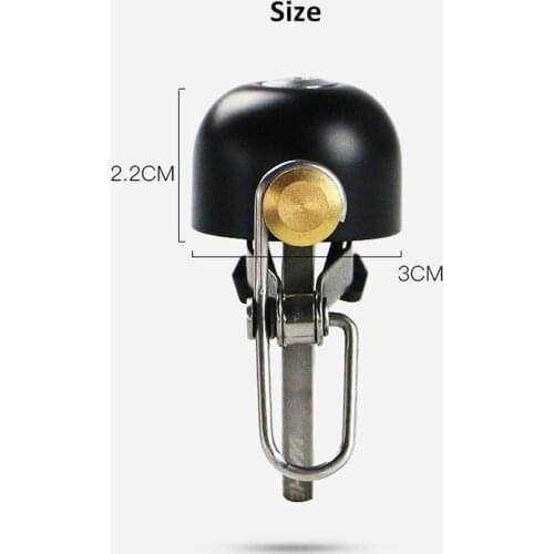 Newest Retro Classical Bicycle Bell Clear Loud Sound MTB Road Bike Folding Bikes Handlebar Copper Ring Horn Safety Warning Alarm