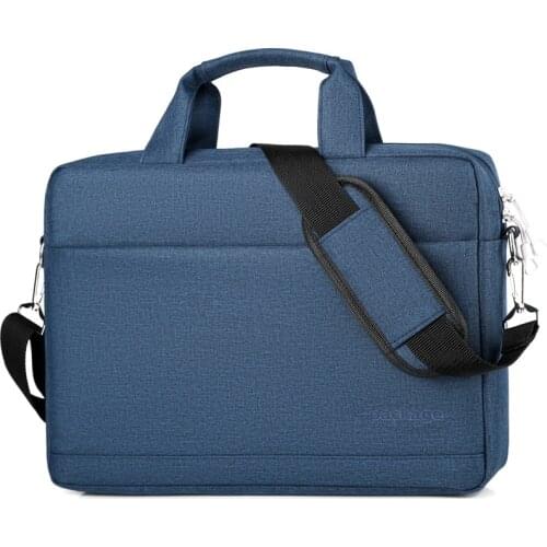 Waterproof Men Women 14 15.6 inch Laptop Briefcase Business Handbag for Men Large Capacity Messenger Shoulder Bag