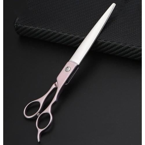 Professionele Pet Grooming Scissors 8 Inch Luchtvaart Aluminium Handvat Japan 440C High Quality Pet Scissors Pet Shop Dedicated