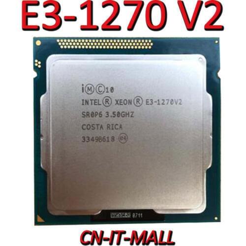 Pulled E3-1270 V2 Server cpu 3.5G 8M 4Core 8 Thread LGA1155 Processor