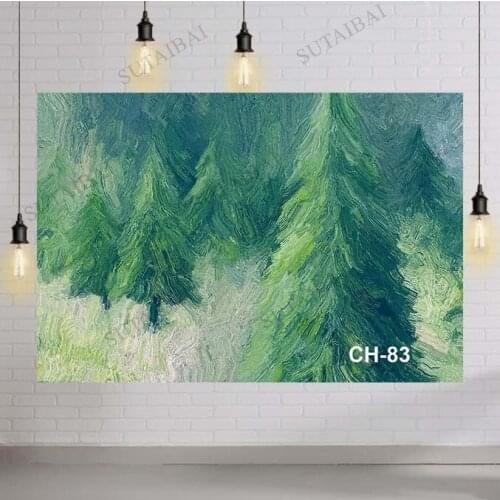 Christmas Photography Backdrop Winter Snow Children Adult Portrait Background Christmas Trees Fireplace Photocall Forest Candle