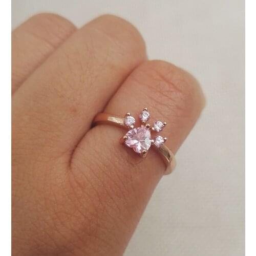 SanLan Rings With Crystals