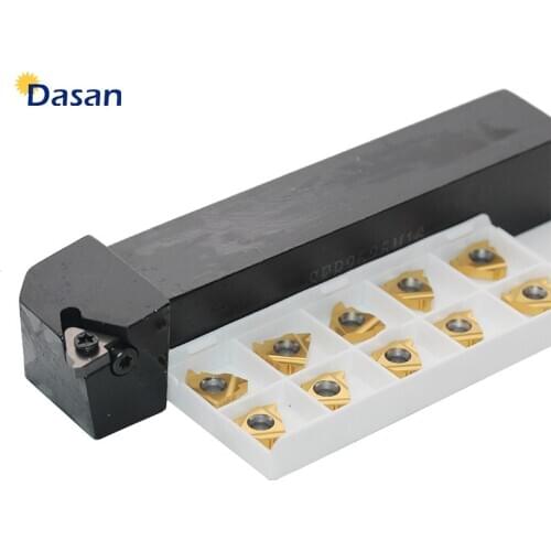 SER2020K16 CNC Lathe Turning Tool Holder Boring Bar16ER AG60 A60 Blade Insert Machine Accessories Turning Thread Tool Set