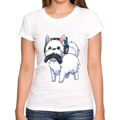 Funny animal pug dog Choose Your Weapon Gamer T Shirt Video Game Controller Tee funny Short Sleeve Tshirt