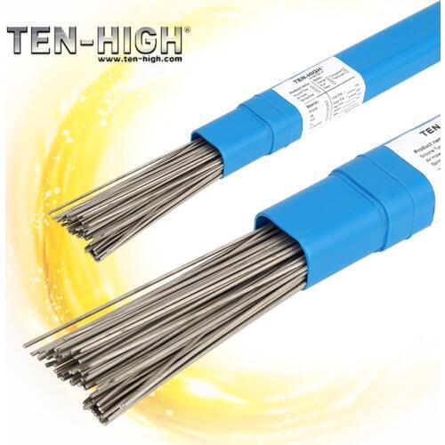 TEN-HIGH TC4 titanium welding rod Ti bar length 1 m dia. 1.2 1.6 2.0 2. 4 3.0mm metal rod 99.5% pure titanium for TIG welding