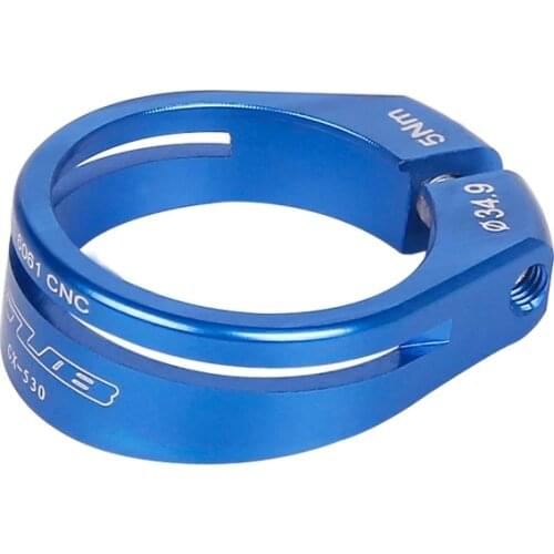 GUB Bicycle Seatpost Clamp Ultra Light CNC machined AL-6061 Alloy Seat Post Holder Clip Bracket 31.8mm/34.9mm #530 13g