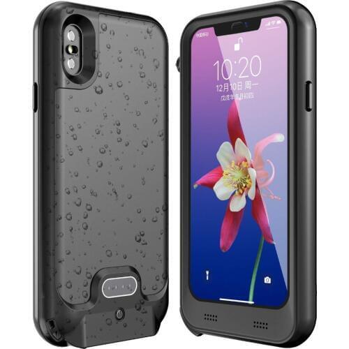 Waterproof New Full 3600mAh For iPhone XS Power bank case pack backup battery Charge case cover for iPhone X/ XS