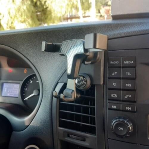 For Mercedes-Benz Vito W447 2016 2017 2018 2019 2020 Car Console Air Vent Mount Cradle Mobile Phone Holder Smartphone Bracket