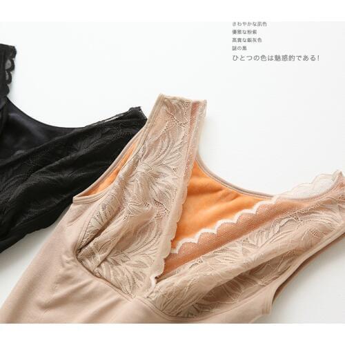 Winter camisoles tank tops croped comfortable velvet sexy lace undershirt for woman female mother thermal T-shirt underwear vest
