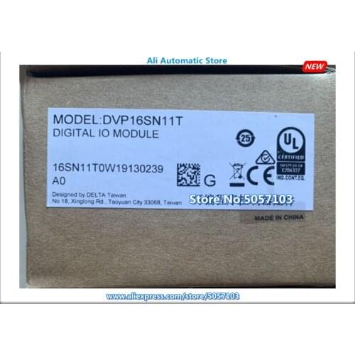 DVP16SN11T 16 Point Expansion Machine 16DO NPN 24VDC 0.5A New