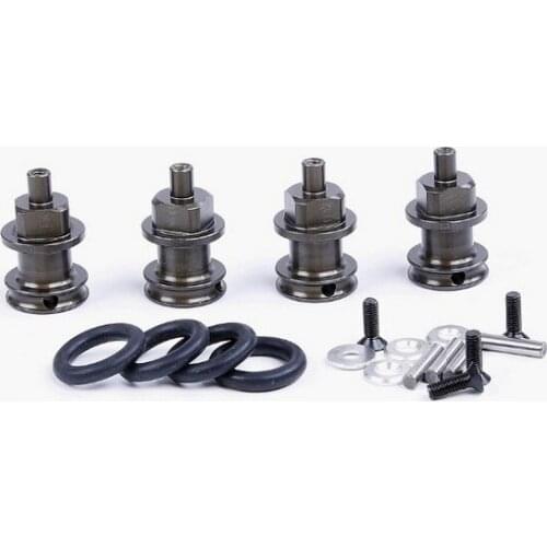 CNC Hex Hub set (hard oxygen) For 1/5 losi 5vie-T SLT BAJA 4WD rc car parts