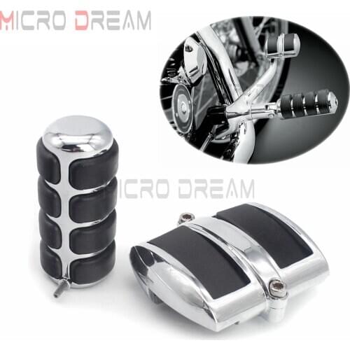 1pcs Motorcycle Brake Pedal Pad Cover For Honda Shadow 1100 ACE Aero Spirit Yamaha V-star 650/950/1100/1300 Kawasaki Vulcan 750