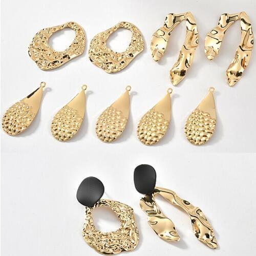 New listing irregular shape 30pcs/lot alloy/copper charms diy jewelry necklace/earrings for women accessory