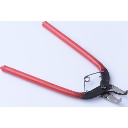 Pandahall 1PC Red Steel Diy Jewelry Making Bent Hand Tools Nose Pliers Multitools