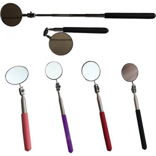 Professional Carbon Steel Car Telescopic Detection Lens Foldable Repair Inspection Mirror Car Accessories Supplies Products