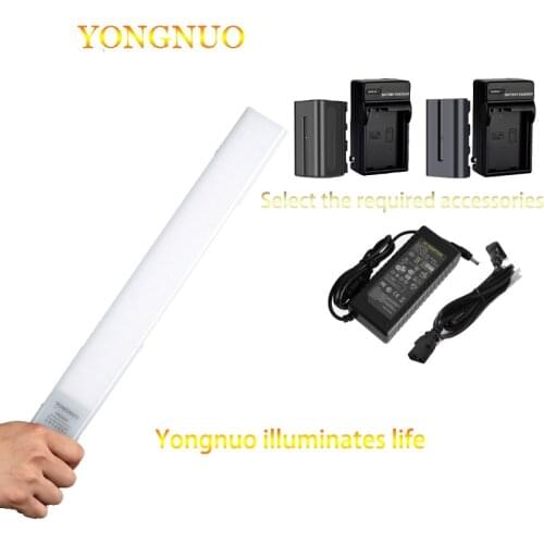 YONGNUO YN360S Handheld LED Video Light Wand Bar 148 LED Lamp Beads Dual power supply 5500K Dimmable APP Remote Control