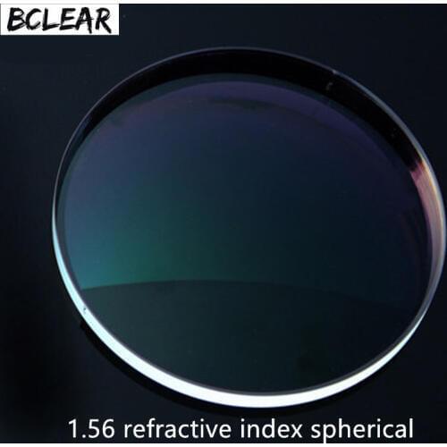 BCLEAR 1.56 Hard Scratch Spherical Prescription Lenses Optical Lens Diopter Myopia Reading Presbyopia Nearsighted Farsighted