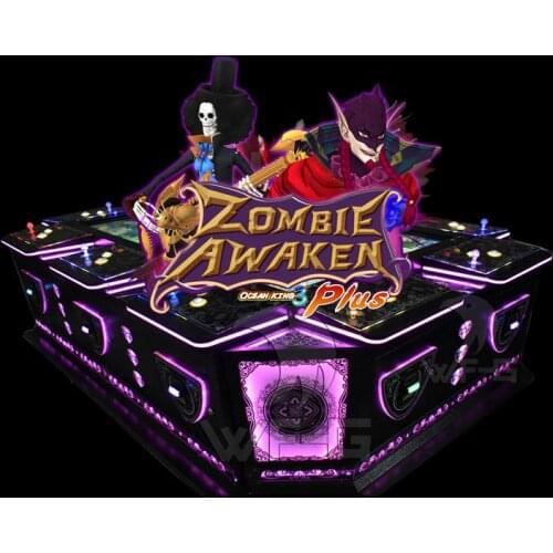 8- 10 players table game fish game slot newest zombie awaken ocean king 3 plus Vampire fish table gambling machine for sale