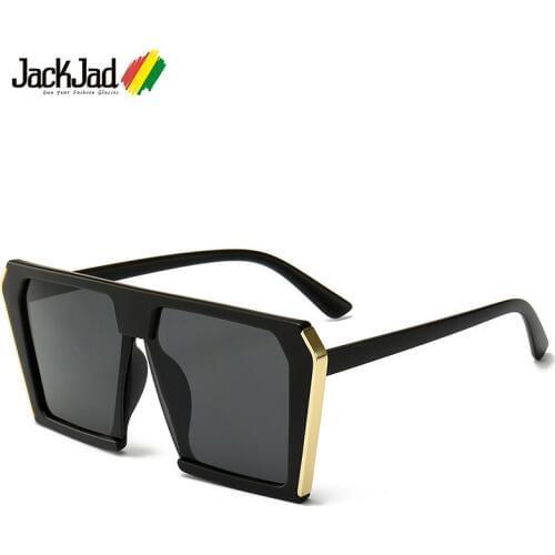 JackJad 2018 Fashion Modern Cool Square Style Sunglasses Women Men Vintage Classic Brand Design Sun Glasses Oculos De Sol 1823