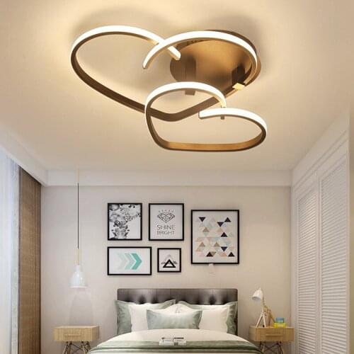 Modern ventilador de techo Living Room cafe hotel Bedside Aluminum ceiling lamp ceiling light fans home decoration