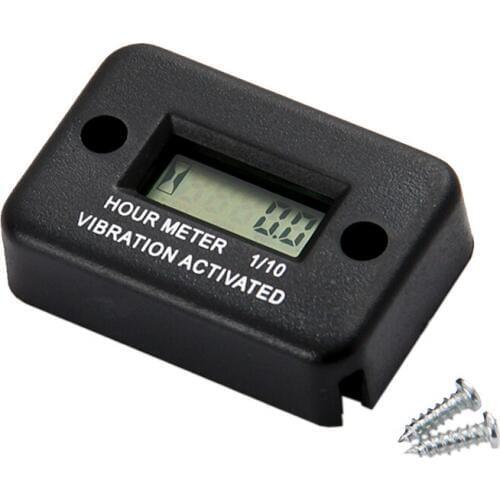 Waterproof Vibration Wireless Hour Meter for Gas Diesel Engine and Electric Motor Lawn Mower Chain Saw Tractor Truck HM016
