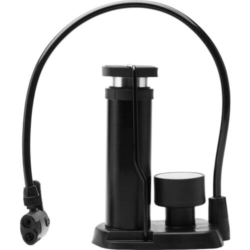 Air Pump Dual Mouth Fast Inflation Gas-Pressure Meter Detachable Air Belt Non-Slip Footrest Mouths Of US/French