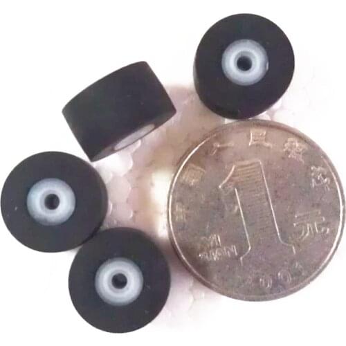 3pcs 13mmx8x2 pinch roller for Sharp GF777 9292 6060 Sanyo 190 9494 190 belt pulley rubber audio tape recorder cassette deck