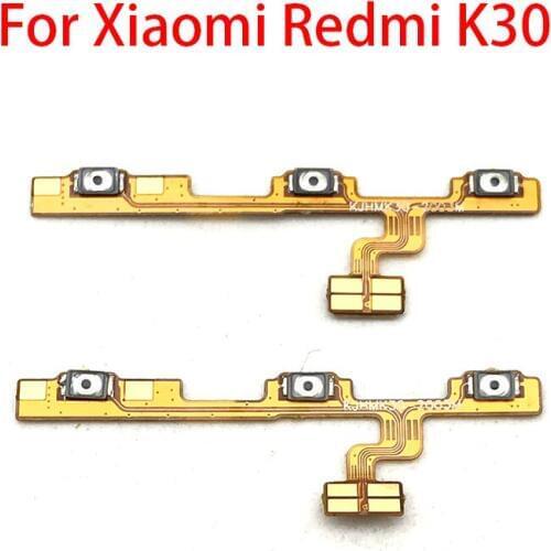 20Pcs/lot Volume Button Power Switch On Off Button Flex Cable For Xiaomi Redmi K30