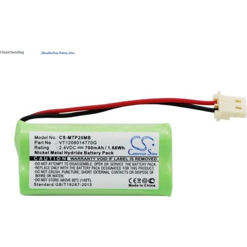 Cameron Sino 700mAh Battery VT1208014770G for Motorola MBP20