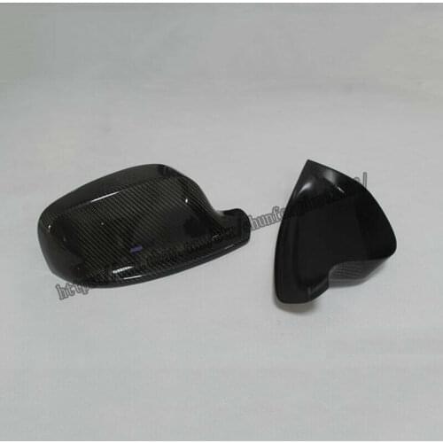 For BMW X1 E84 2009-2015 Real carbon fiber Side Rearview Mirror Cover Trim 2pcs
