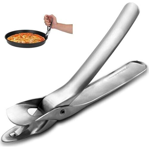 Anti-hot Clip Holder Gripper Cookware Carrier 304 Stainless Steel Anti-Scald Gripper for Bowl Plate Dish Pot Kitchen Accessories