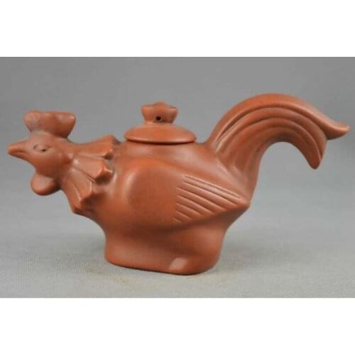 Chinese Famous handwork yixing zisha teapot chicken