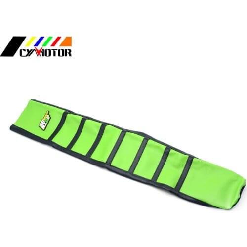 Motorcycle Leather Gripper Soft Seat Cover For KAWASAKI KLX250 KX65 KX85 KX110 KX125 KX250 KX450F KX250F KXF250 KXF450 250 450